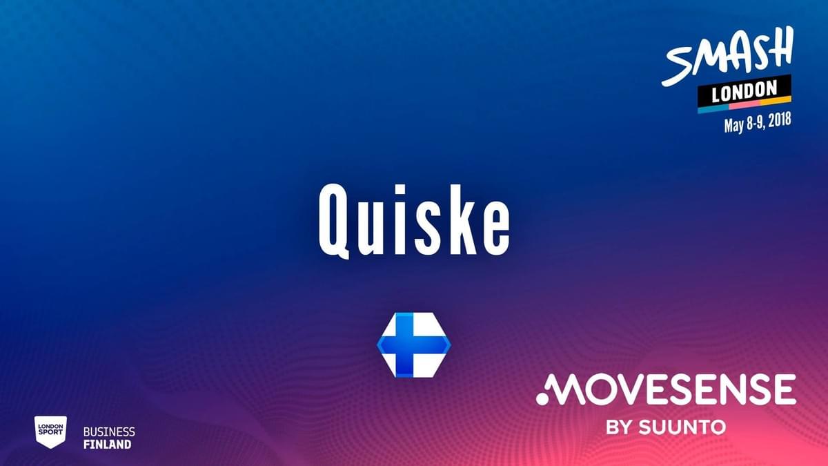 Quiske won the Smash London pitching battle Quiske won the Smash London pitching battle