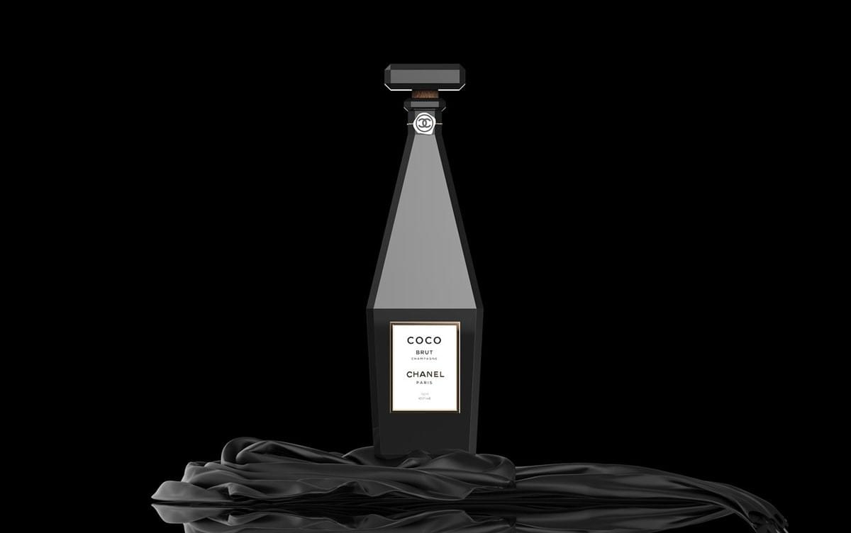Chanel champagne concept Chanel champagne concept