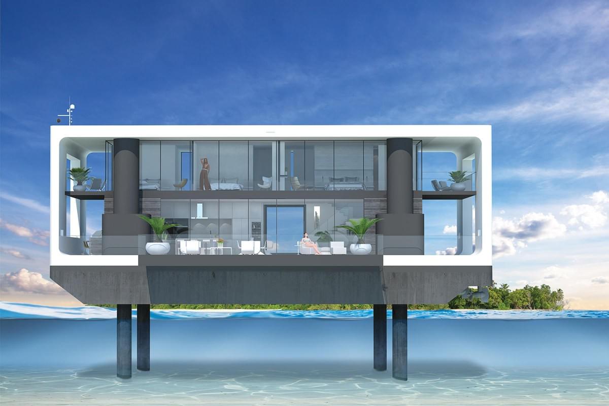 Arkup mobile units over water Arkup mobile units over water