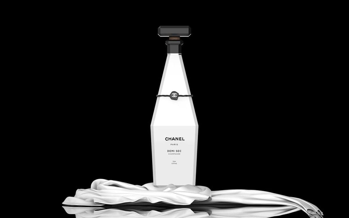 Chanel champagne concept Chanel champagne concept