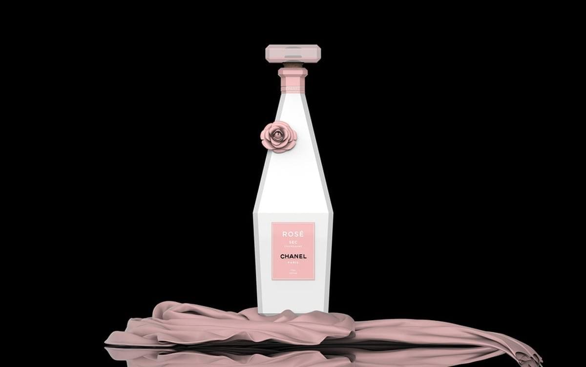 Chanel champagne concept Chanel champagne concept