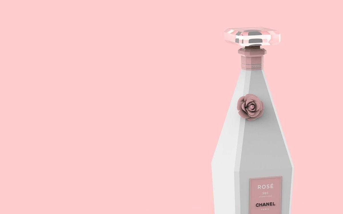 Chanel champagne concept Chanel champagne concept