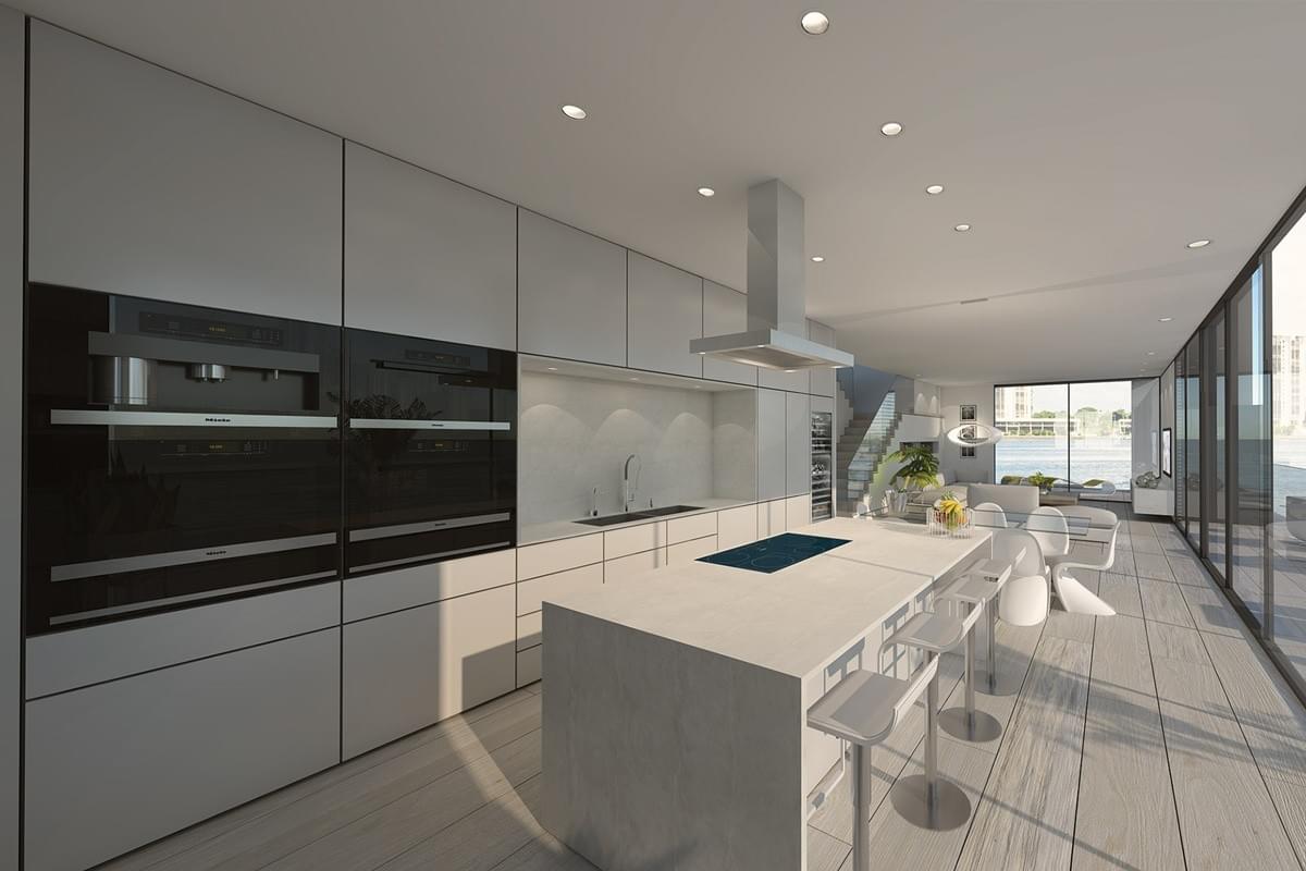 arkup overwater villa kitchen arkup overwater villa kitchen