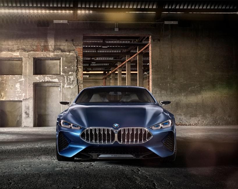 BMW concept 8 series face BMW concept 8 series face
