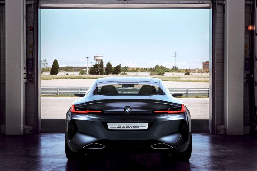 BMW concept 8 series back BMW concept 8 series back