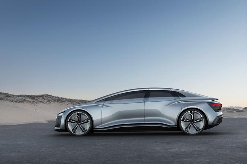 AUDI aicon concept side AUDI aicon concept side