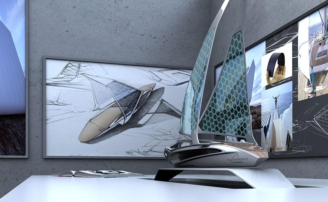 Modern Electric Luxury 'Kathreen' Yacht Modern Electric Luxury 'Kathreen' Yacht
