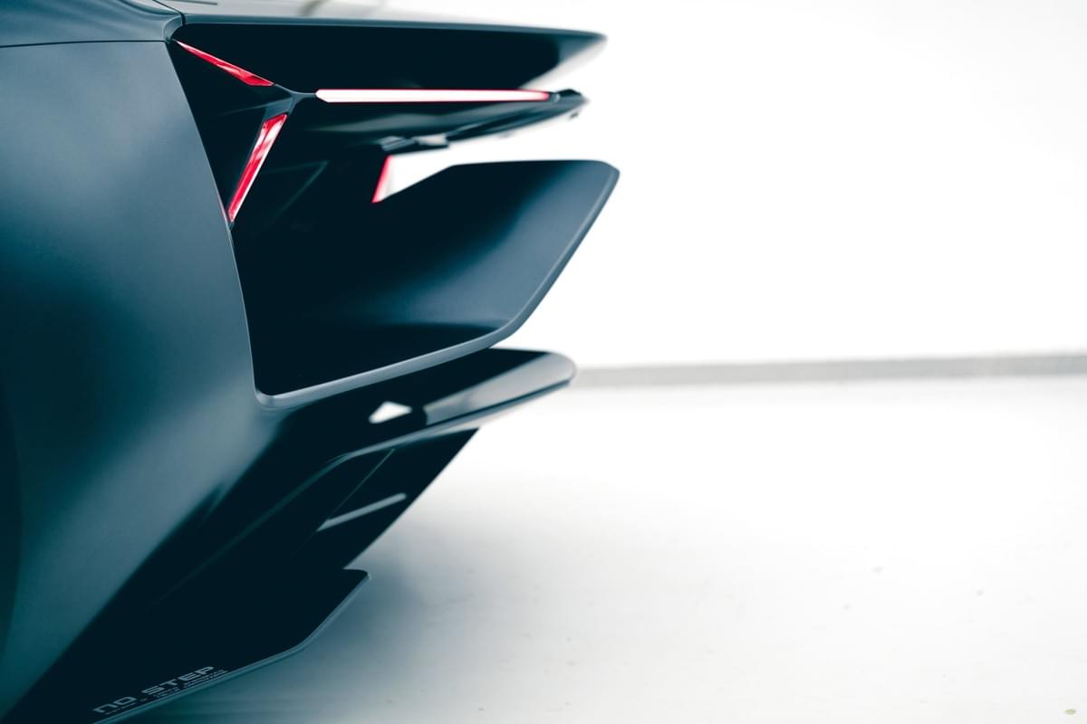 Lamborghini Terzo Milenio back art Lamborghini Terzo Milenio back art
