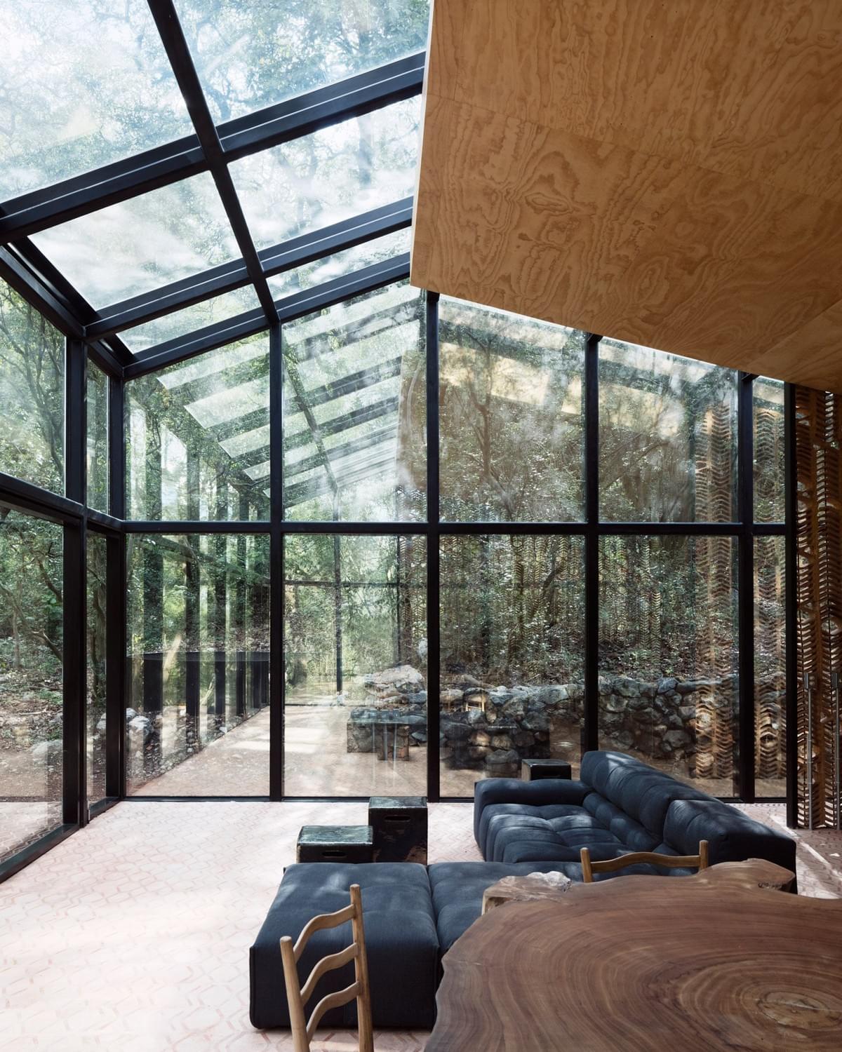 Reflective holiday home by Tatiana Bilbao interior Reflective holiday home by Tatiana Bilbao interior