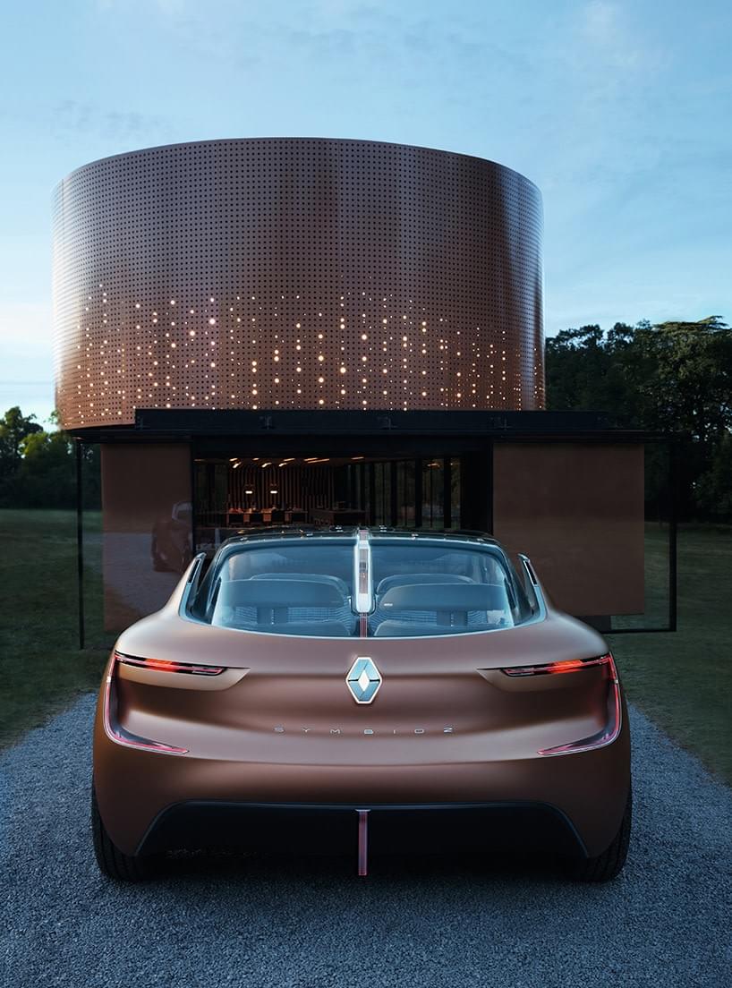 Renault SYMBIOZ concept back Renault SYMBIOZ concept back