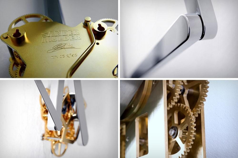 Continue Time Kinetic Clock by Sander Mulder Continue Time Kinetic Clock by Sander Mulder