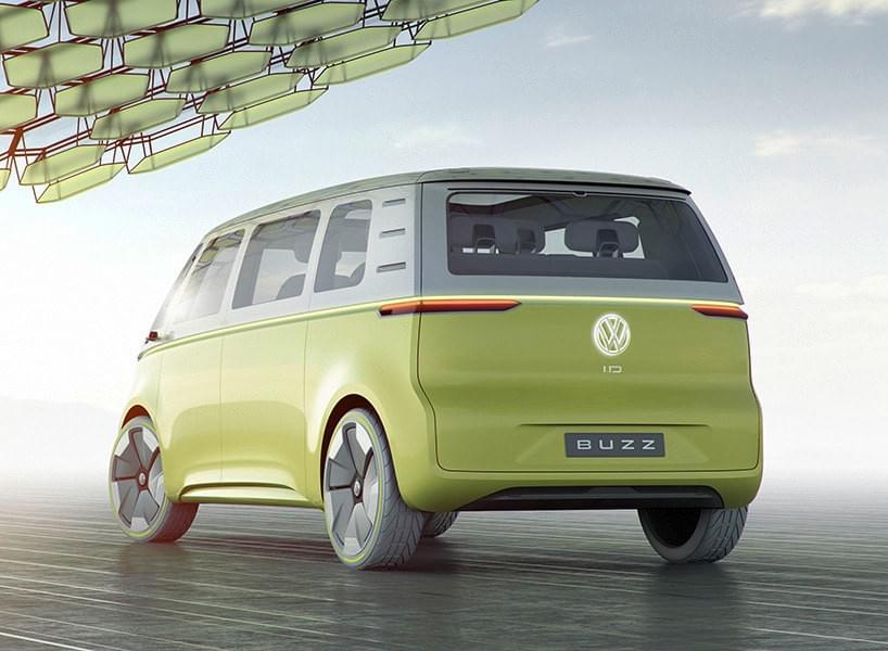 Volkswagen I.D. BUZZ concept back Volkswagen I.D. BUZZ concept back
