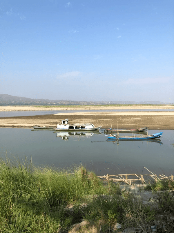 Meandre du fleuve Irrawady Meandre du fleuve Irrawady