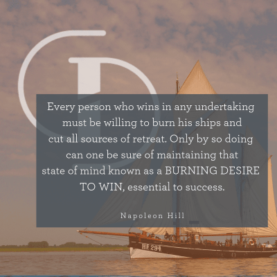 Napoleon Hill quote from Think & Grow Rich Napoleon Hill quote from Think & Grow Rich