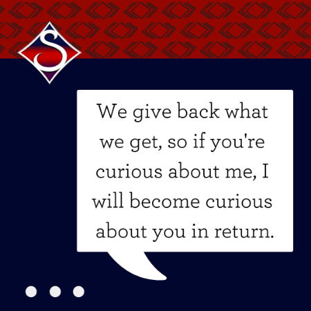 We Give Back What We Give, motivational quote by Stephanie Scheller We Give Back What We Give, motivational quote by Stephanie Scheller