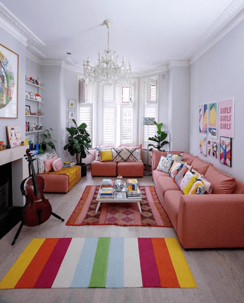 Couleur vive pour un salon Couleur vive pour un salon