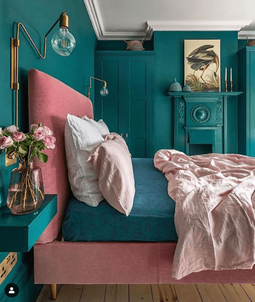 Chambre verte total look ! Chambre verte total look !