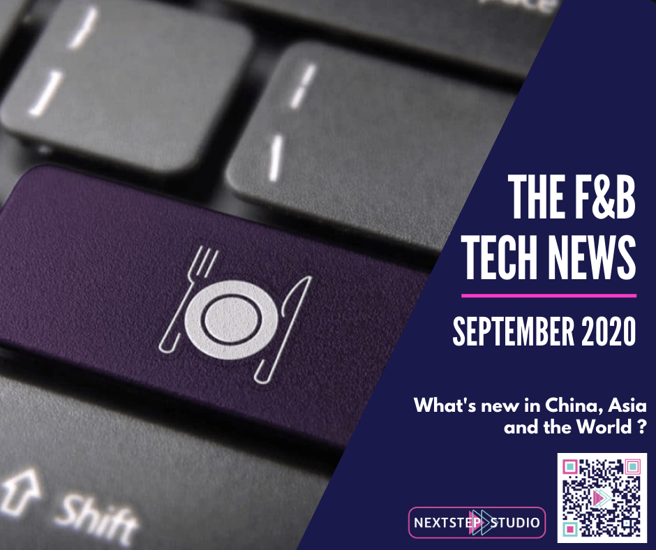 F&B Tech News - September 2020 by NextStep Studio F&B Tech News - September 2020 by NextStep Studio