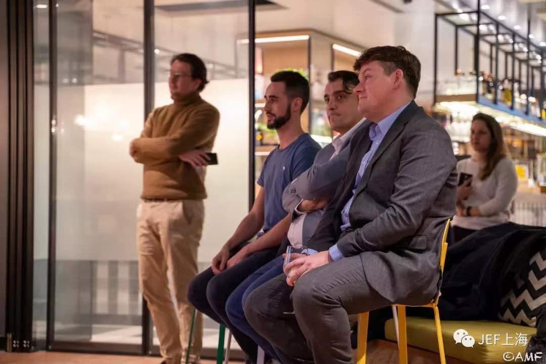 Members of the jury from left to right : Thomas Morisset, founder of MadeForGoods / Gregory Prudhommeaux, found of NextStep Studio and co-president of La French Tech Shanghai / Nicolas Coster, of Coster Associates law firm and sponsor. Members of the jury from left to right : Thomas Morisset, founder of MadeForGoods / Gregory Prudhommeaux, found of NextStep Studio and co-president of La French Tech Shanghai / Nicolas Coster, of Coster Associates law firm and sponsor.