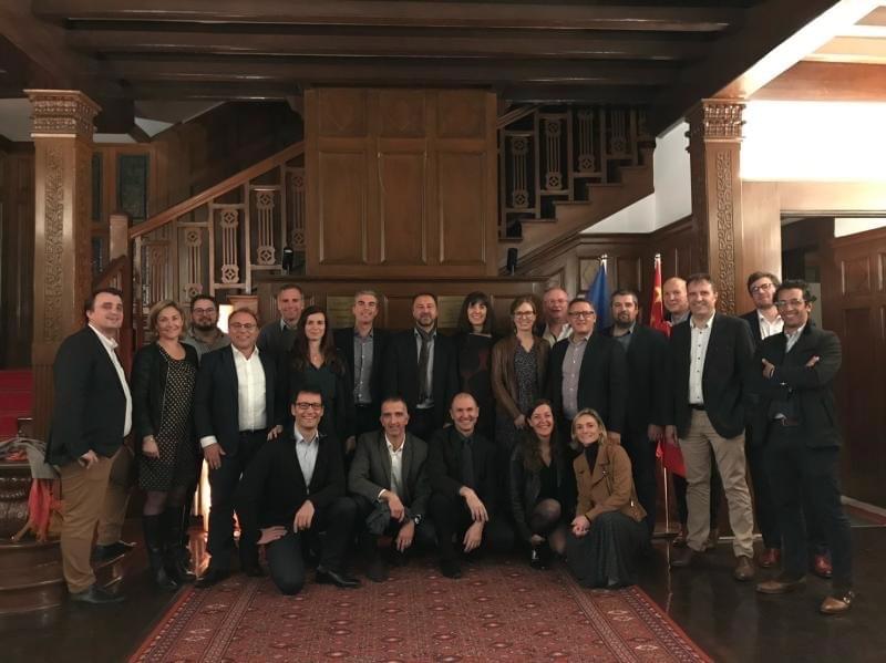 CJD Nantes, CJD Anges, CJD Cholet with NextStep Studio's founder Gregory Prudhommeaux and Khalid Mazouz at the Residence of France of the Consul General of France in Shanghai, China during their Learning Expedition, November 2019 CJD Nantes, CJD Anges, CJD Cholet with NextStep Studio's founder Gregory Prudhommeaux and Khalid Mazouz at the Residence of France of the Consul General of France in Shanghai, China during their Learning Expedition, November 2019
