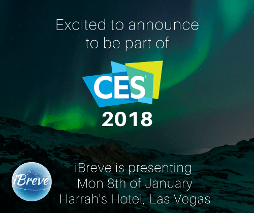 iBreve at CES 2018, Las Vegas #CES2018 iBreve at CES 2018, Las Vegas #CES2018