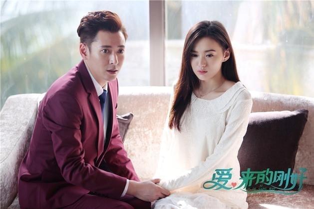 Image showing a romantic scene of a Mandarin Chinese TV show Image showing a romantic scene of a Mandarin Chinese TV show