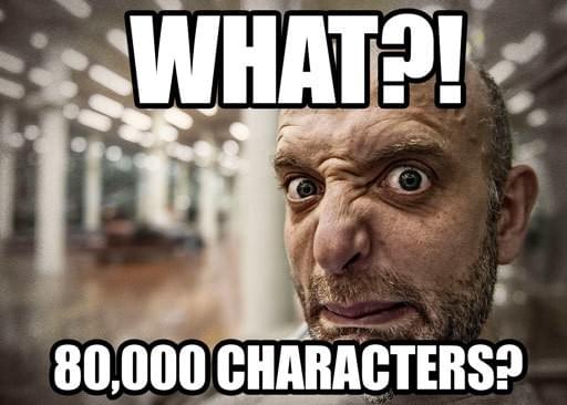 Zhonghua Zidian contains 80,000 Chinese characters - that's a lot Zhonghua Zidian contains 80,000 Chinese characters - that's a lot