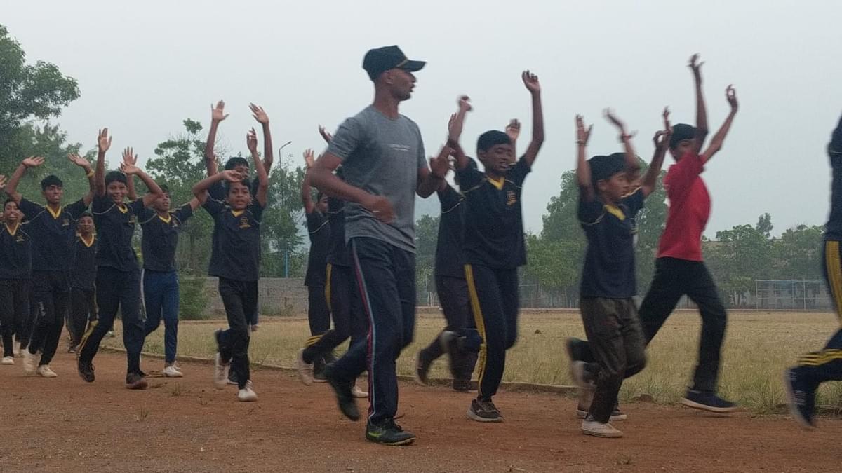 Shivneri Boarding School Morning Sports Shivneri Boarding School Morning Sports