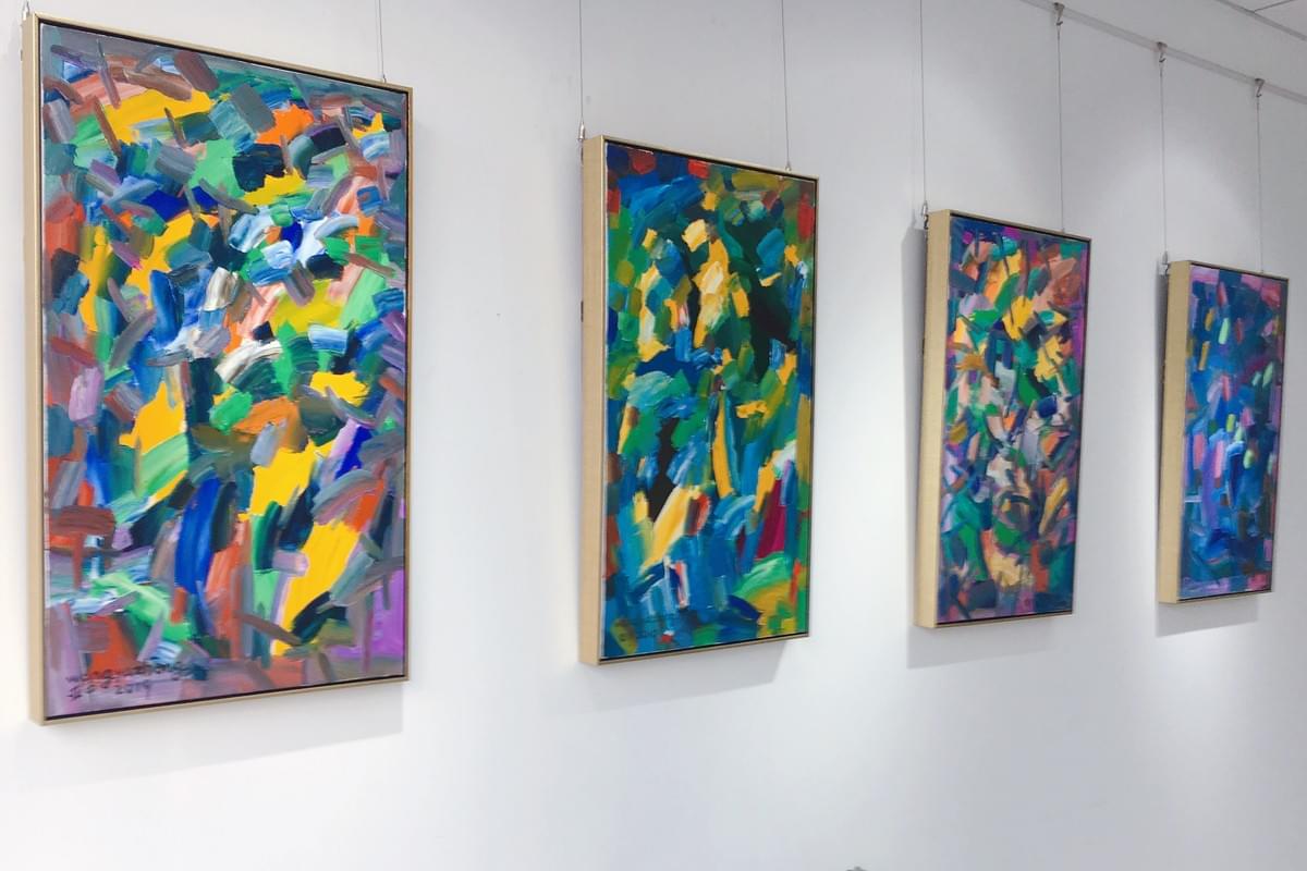 Nothing Decays: Non-figurative Painting from Wang Yazhong. Tsubakiyama Gallery Nothing Decays: Non-figurative Painting from Wang Yazhong. Tsubakiyama Gallery