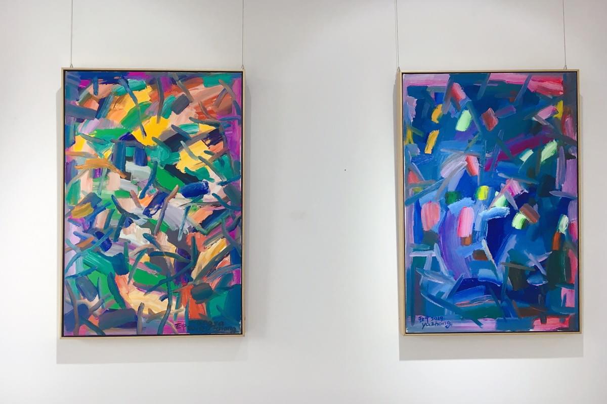 Nothing Decays: Non-figurative Painting from Wang Yazhong. Tsubakiyama Gallery Nothing Decays: Non-figurative Painting from Wang Yazhong. Tsubakiyama Gallery