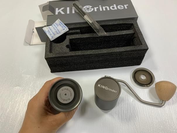 KINGrinder K4 grinder Unboxing KINGrinder K4 grinder Unboxing