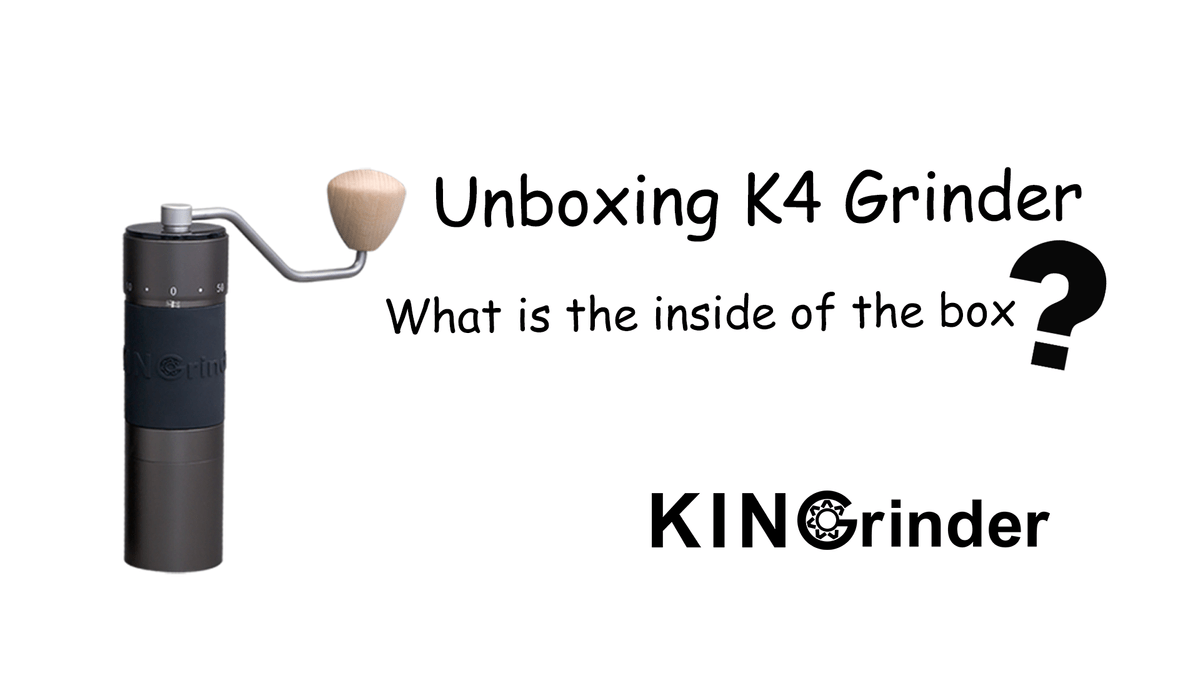 KINGrinder K4 grinder Unboxing KINGrinder K4 grinder Unboxing