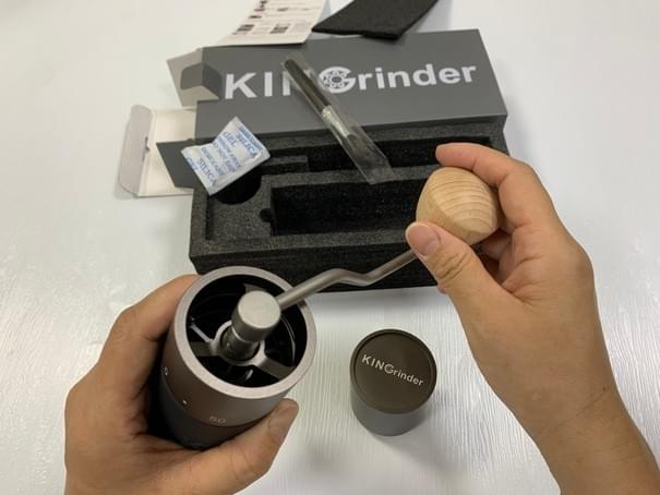 KINGrinder K4 grinder Unboxing KINGrinder K4 grinder Unboxing