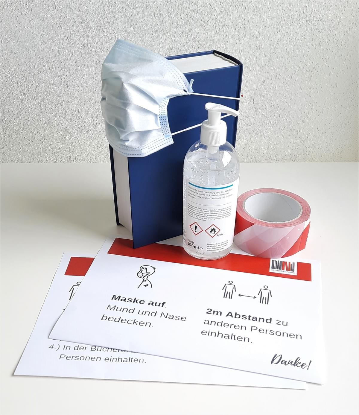 Corona Maßnahmen in der Bücherei Neusäß Sankt Ägidius Corona Maßnahmen in der Bücherei Neusäß Sankt Ägidius