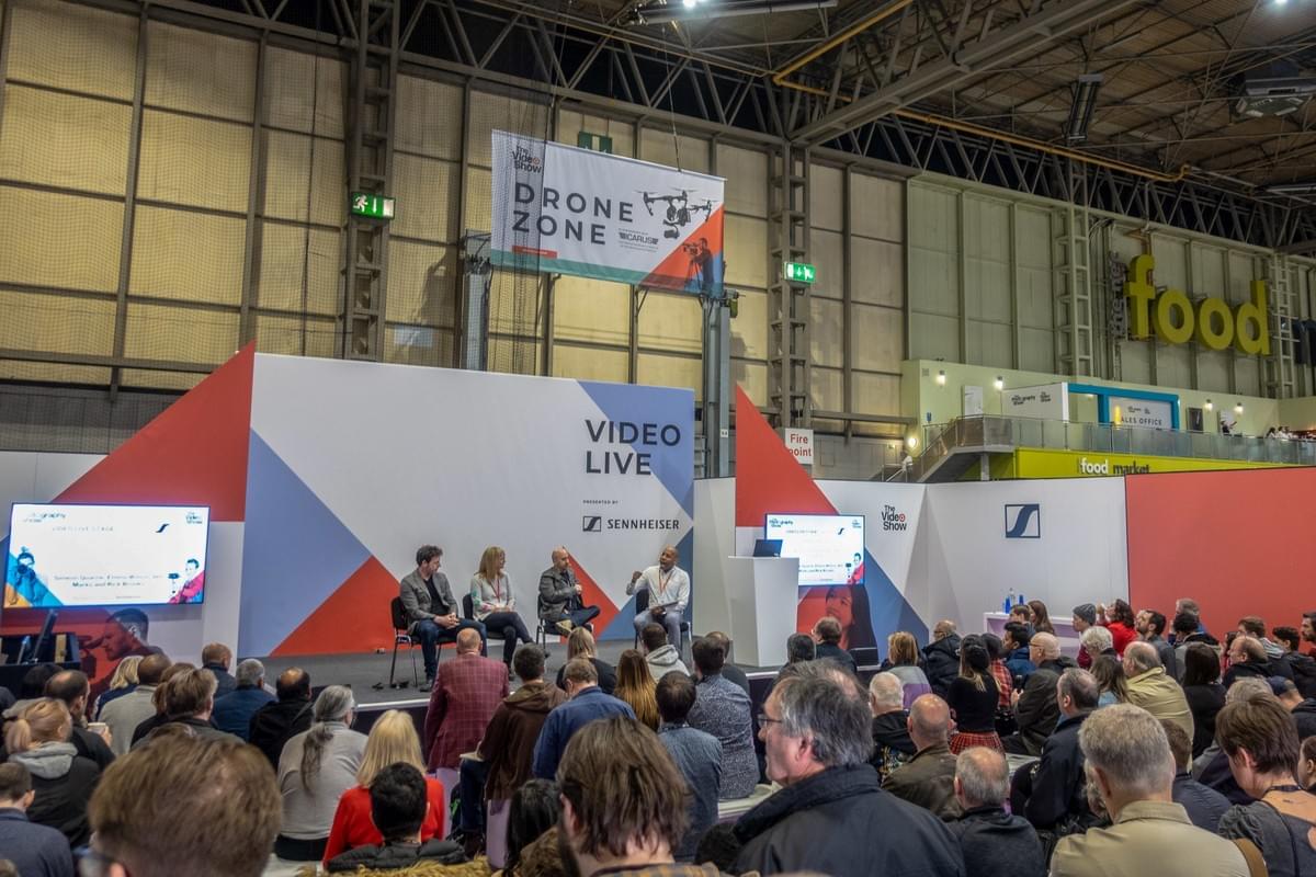 Rick Bronks speaking at the photography show 2019 Rick Bronks speaking at the photography show 2019