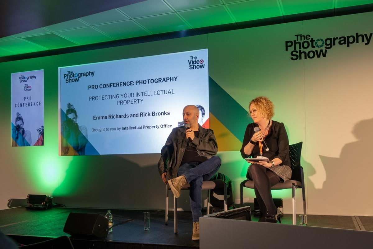 Rick Bronks speaking at the photography show 2019 Rick Bronks speaking at the photography show 2019