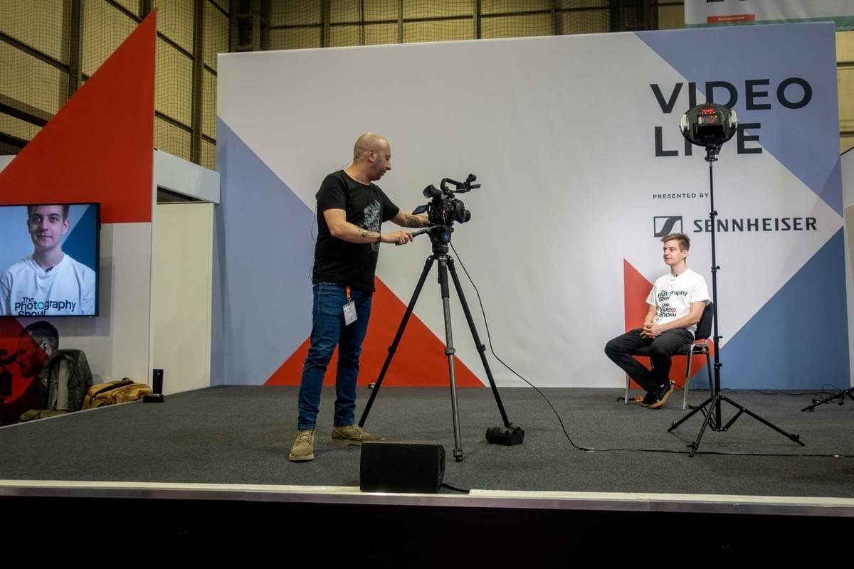 Rick Bronks speaking at the photography show 2019 Rick Bronks speaking at the photography show 2019