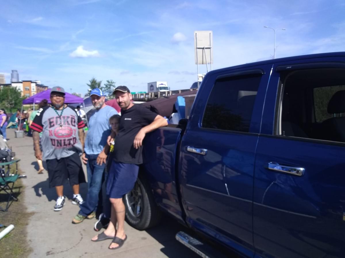 Special shout out to the two, who without prior notice, let us use their truck to move donations to designated storage areas. Many thanks! Special shout out to the two, who without prior notice, let us use their truck to move donations to designated storage areas. Many thanks!
