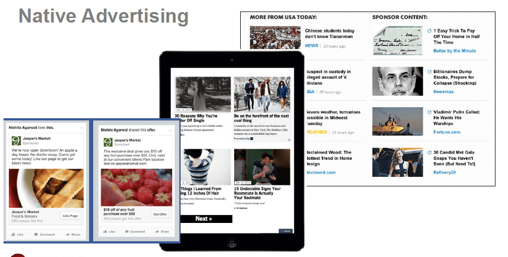 Here are some Native Advertising format. Can you differentiate them with organic feed? Here are some Native Advertising format. Can you differentiate them with organic feed?