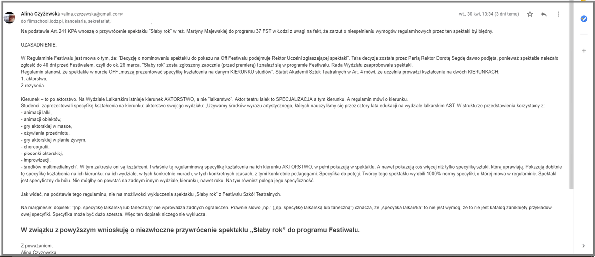 Tak wygląda Wniosek w trybie art. 241 KPA Tak wygląda Wniosek w trybie art. 241 KPA