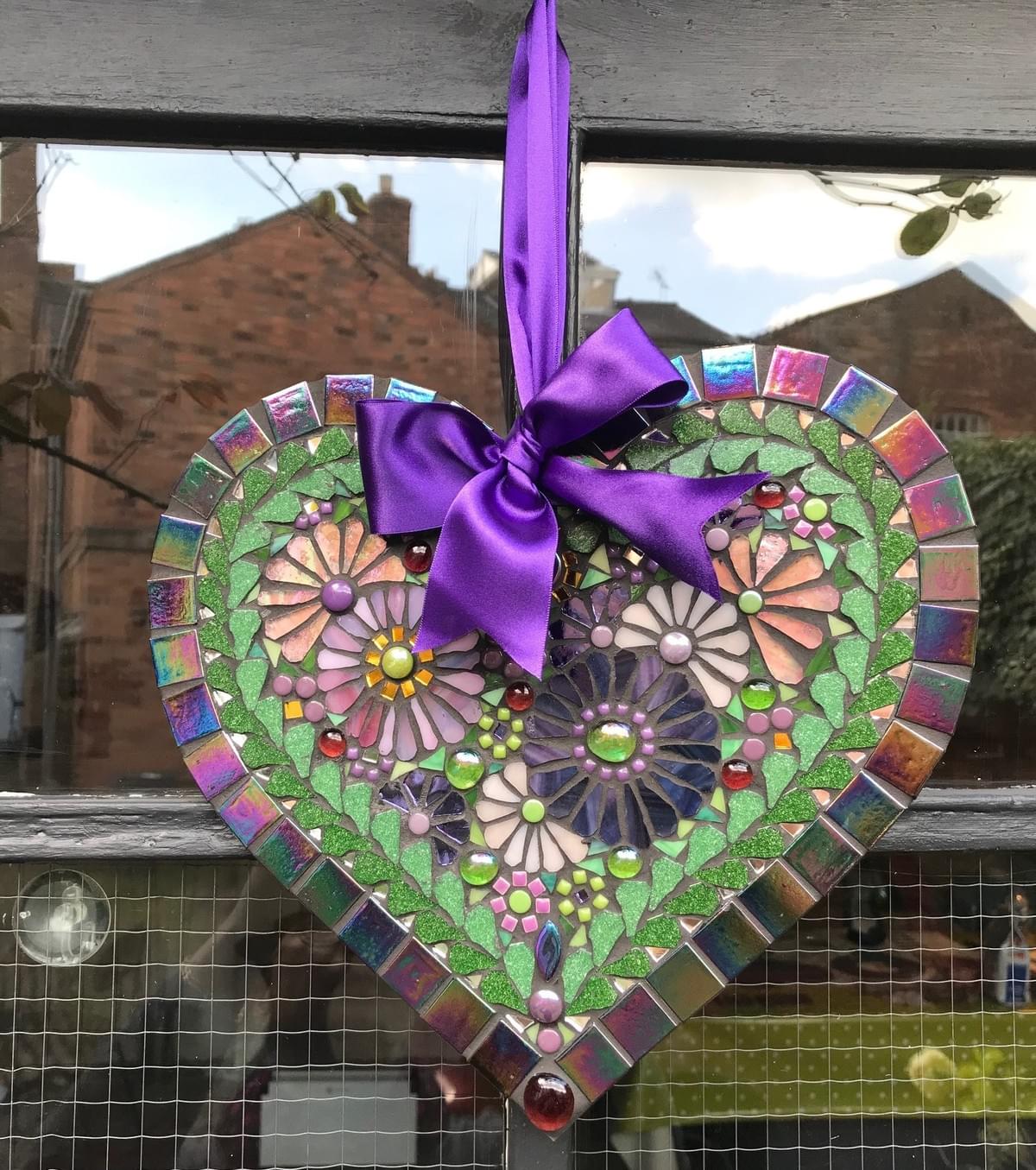 Purple Heart 30cms £90 Purple Heart 30cms £90