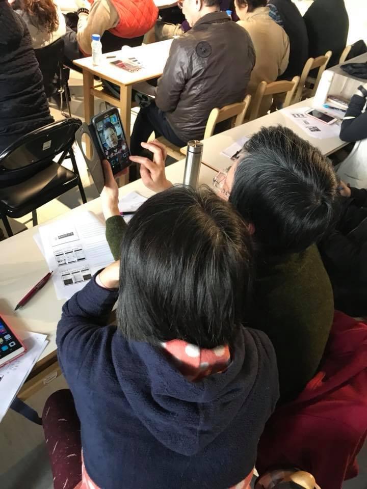 熟齡長者手機教學活動現場照片20171221 熟齡長者手機教學活動現場照片20171221