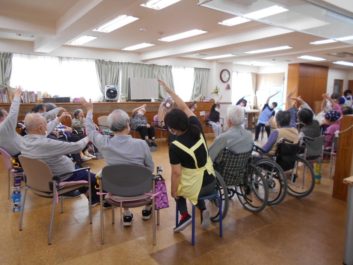 おはようございます。まずはしっかり体操をいたしましょう。 おはようございます。まずはしっかり体操をいたしましょう。