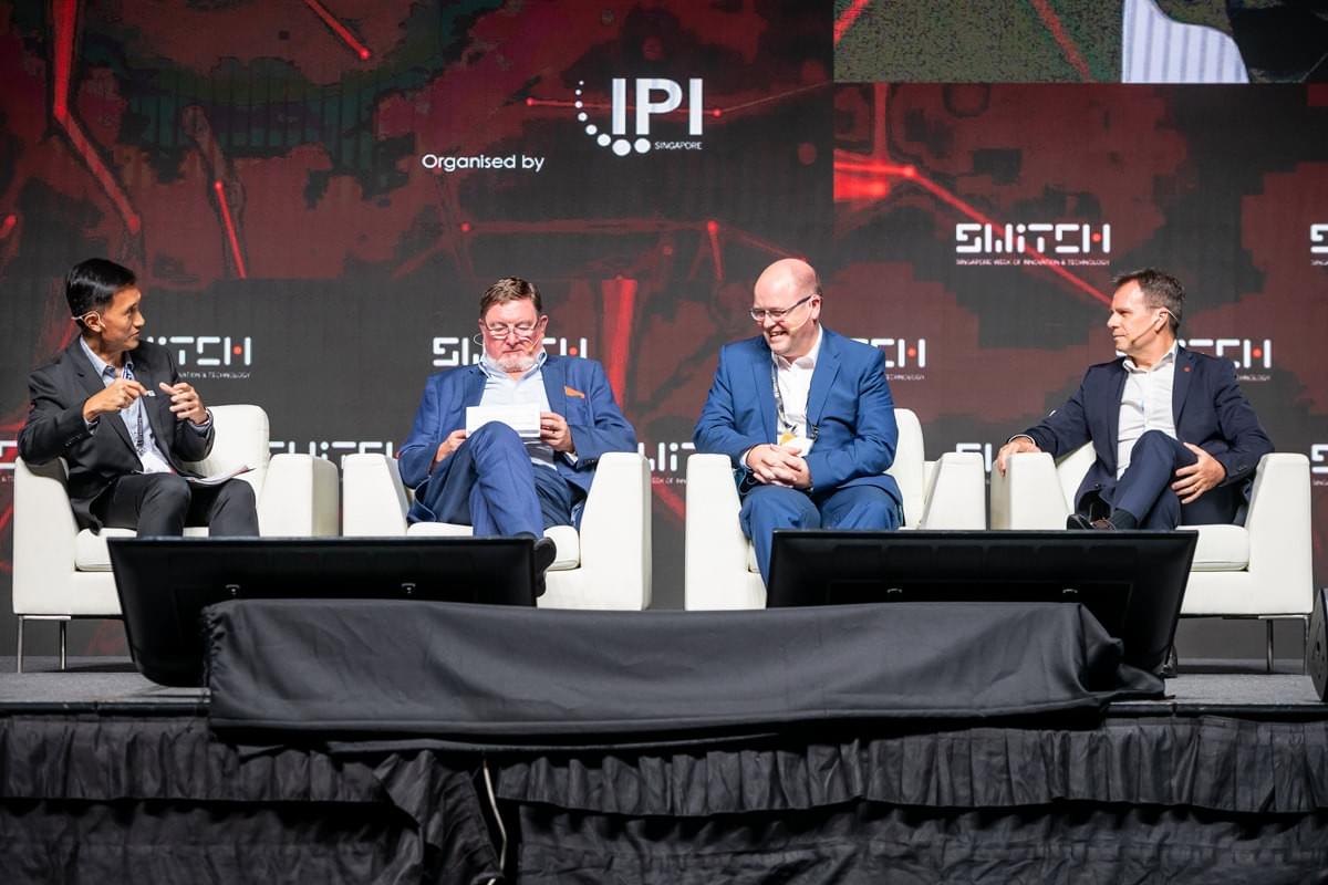 Panellists discuss the future of open innovation at TechInnovation 2019. Panellists discuss the future of open innovation at TechInnovation 2019.