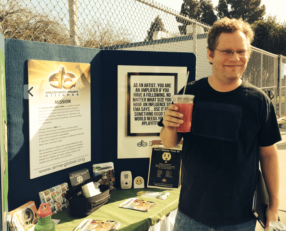 EMA Founding Member, Michael Tullberg, supporting an EMA run Ewaste drive in L.A. circa 2015 EMA Founding Member, Michael Tullberg, supporting an EMA run Ewaste drive in L.A. circa 2015