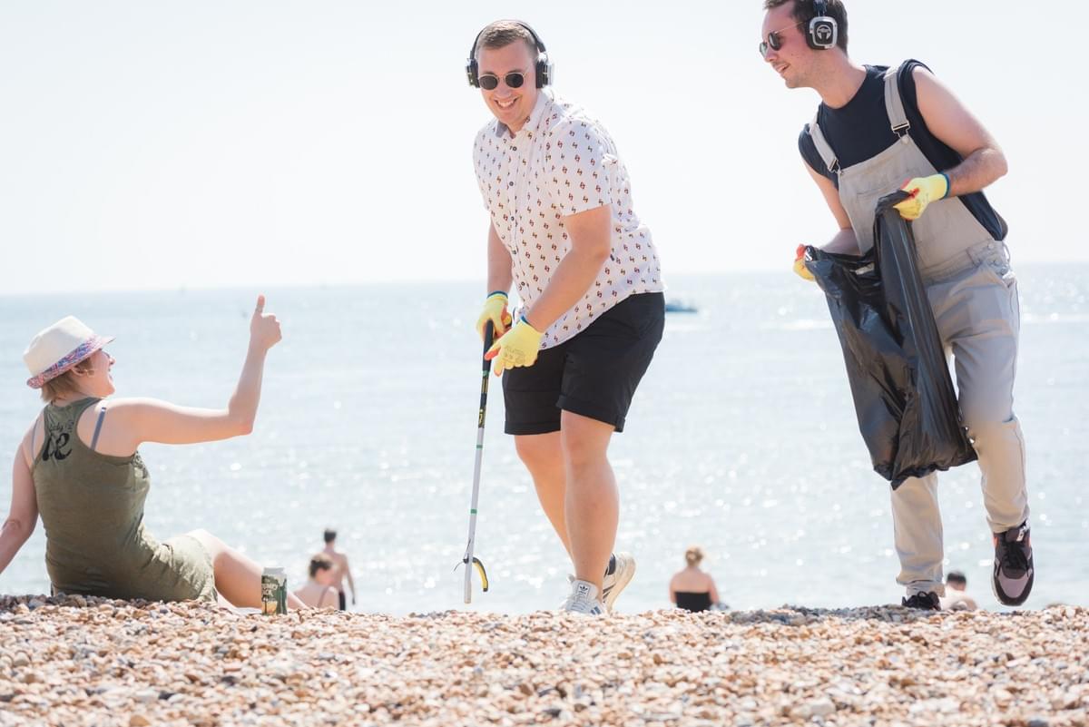 Pier2Pier Silent Disco Beach Clean Brighton Pier2Pier Silent Disco Beach Clean Brighton