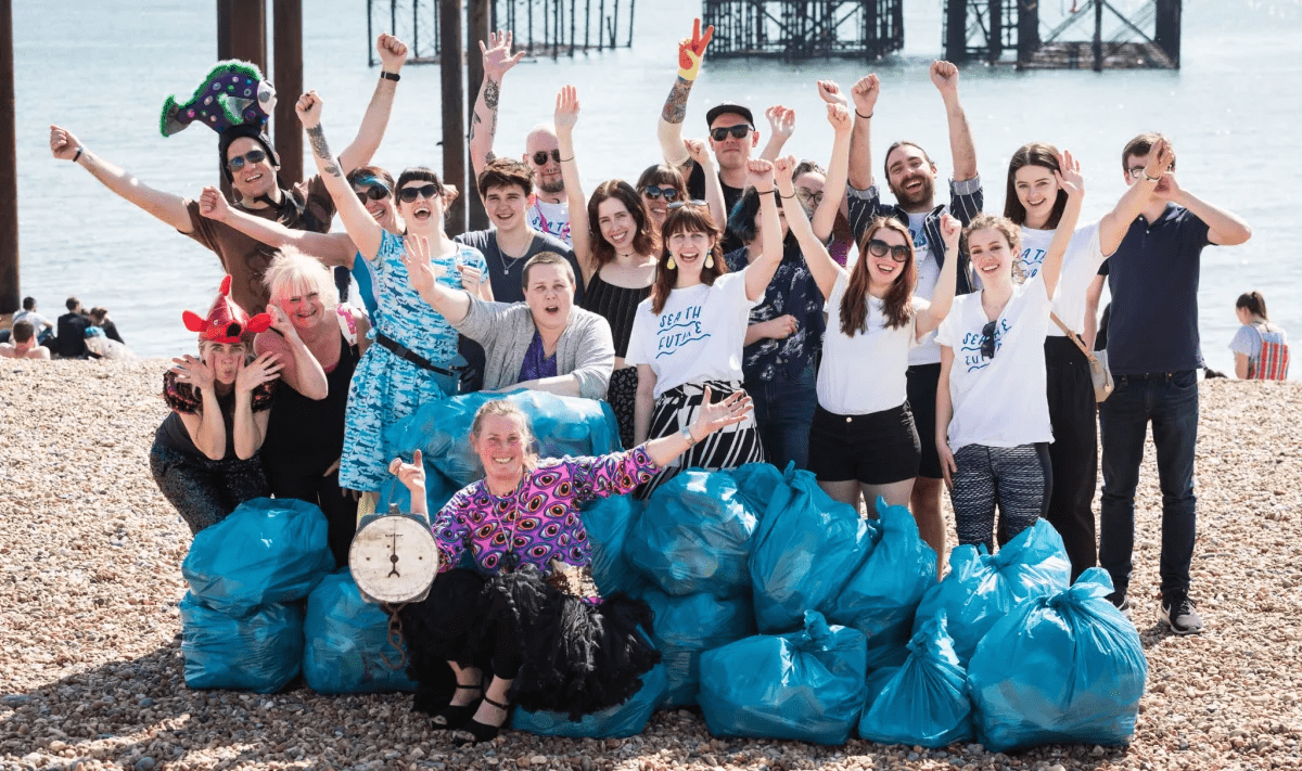 Pier2Pier Silent Disco Beach Clean Brighton Pier2Pier Silent Disco Beach Clean Brighton