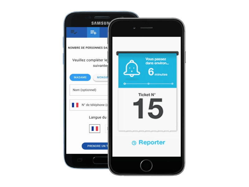 Solution anti CoVid 19 - File d'attente virtuelle Solution anti CoVid 19 - File d'attente virtuelle