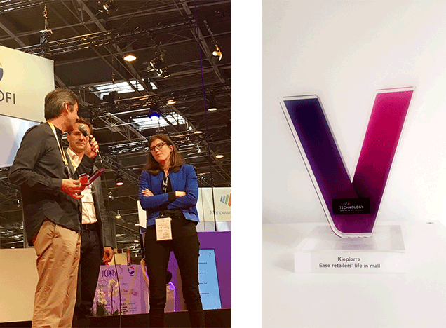 Lineberty, solution de gestion des files d'attente, grand vainqueur du challenge Klépierre à Vivatech Lineberty, solution de gestion des files d'attente, grand vainqueur du challenge Klépierre à Vivatech