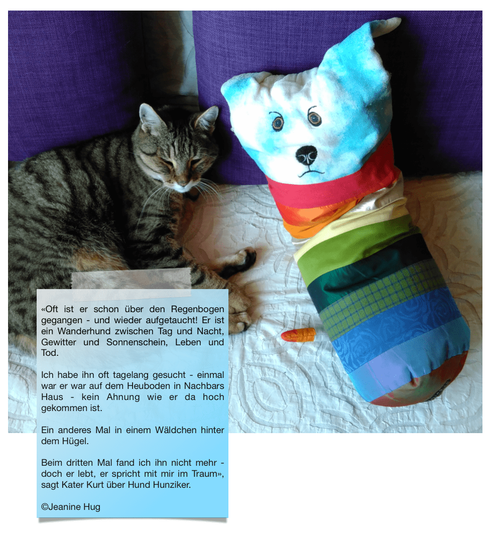 Hund Hunziker und der Regenbogen Hund Hunziker und der Regenbogen